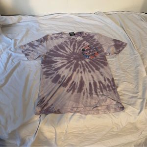 HUF swirl tyedie t shirt